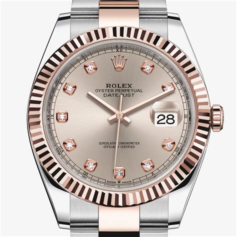 rolex wimbledon everose gold|Rolex Datejust 41 watch: Oystersteel and Everose gold.